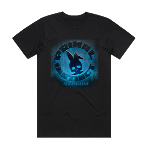 Primal instinct Adrenaline Album Cover T-Shirt Black