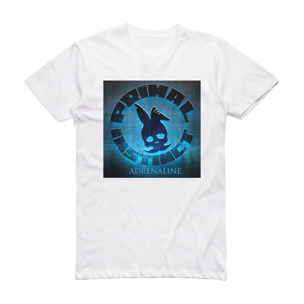 Primal instinct Adrenaline Album Cover T-Shirt White