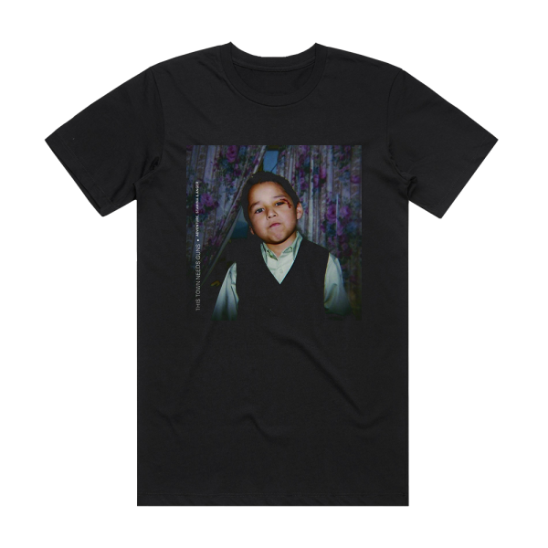 This Town Needs Guns Adventure Stamina Anger Album Cover T-Shirt Black