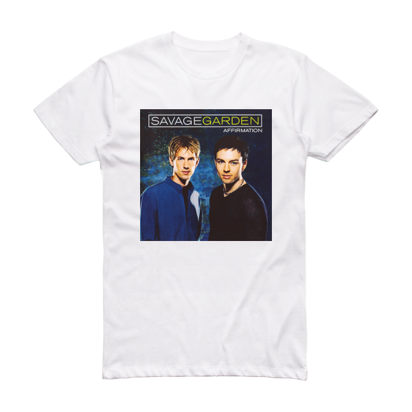 Savage Garden Affirmation Album Cover T-Shirt White