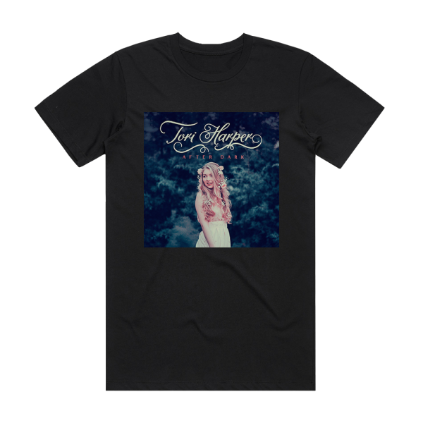 Tori Harper After Dark Album Cover T-Shirt Black