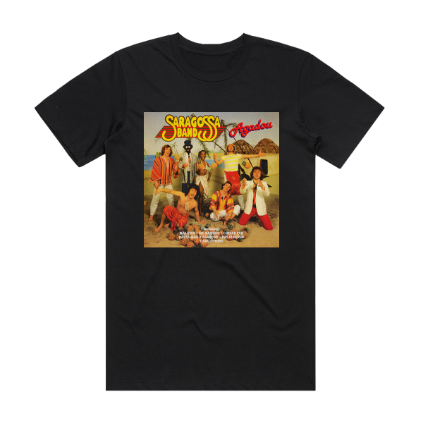 Saragossa Band Agadou Album Cover T-Shirt Black