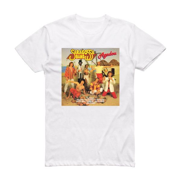 Saragossa Band Agadou Album Cover T-Shirt White