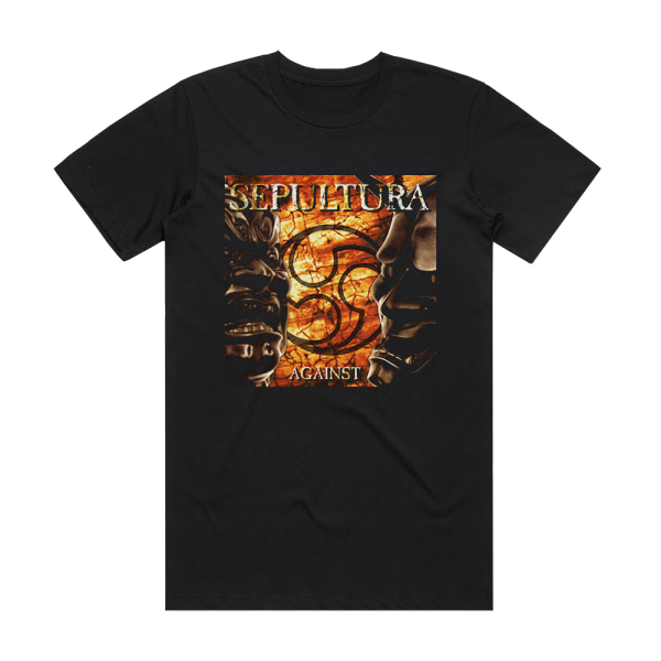 Sepultura Against Album Cover T-Shirt Black