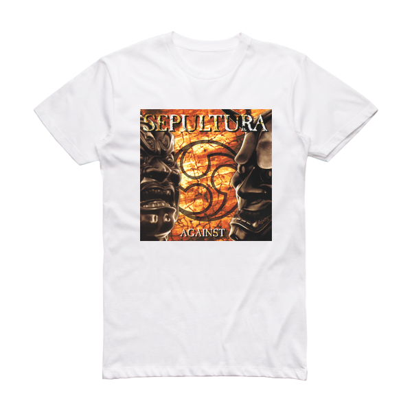 Sepultura Against Album Cover T-Shirt White