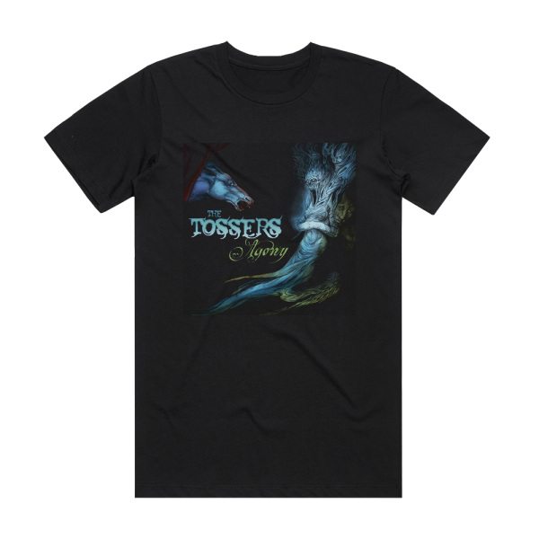The Tossers Agony Album Cover T-Shirt Black