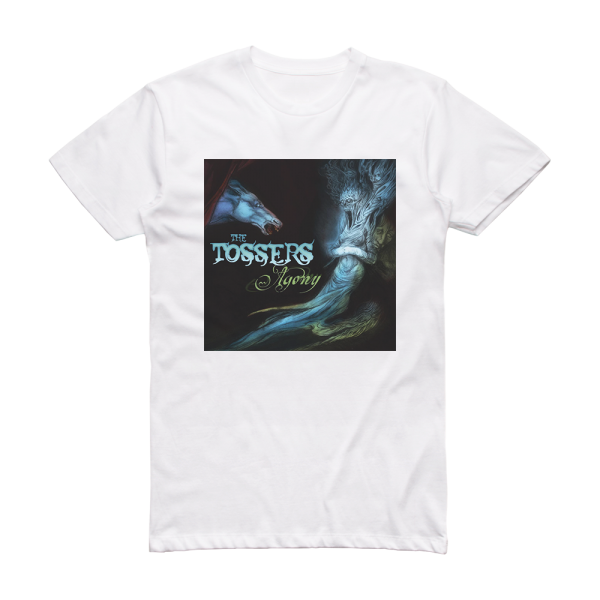 The Tossers Agony Album Cover T-Shirt White