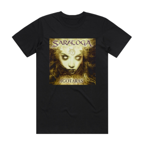 Saratoga Agotars Album Cover T-Shirt Black