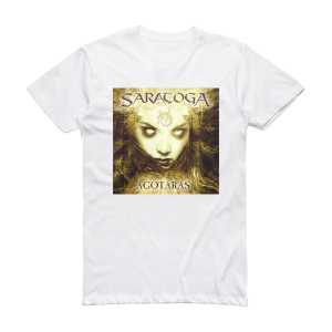 Saratoga Agotars Album Cover T-Shirt White