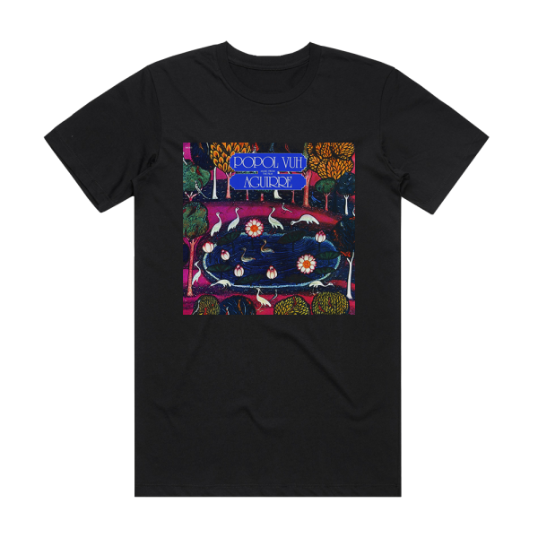 Popol Vuh Aguirre Album Cover T-Shirt Black