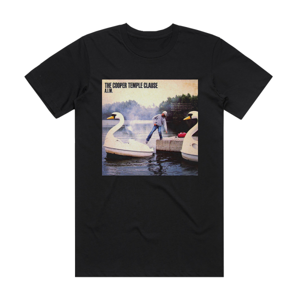 The Cooper Temple Clause Aim Album Cover T-Shirt Black