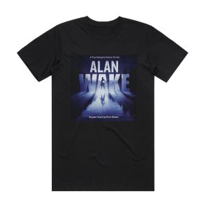 Petri Alanko Alan Wake Album Cover T-Shirt Black