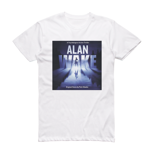 Petri Alanko Alan Wake Album Cover T-Shirt White