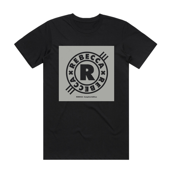 REBECCA Albumcover  54A03A3Bba5D7 Album Cover T-Shirt Black