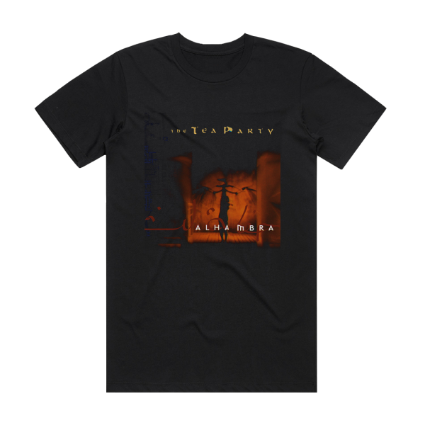 The Tea Party Alhambra Album Cover T-Shirt Black