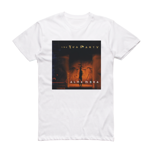 The Tea Party Alhambra Album Cover T-Shirt White