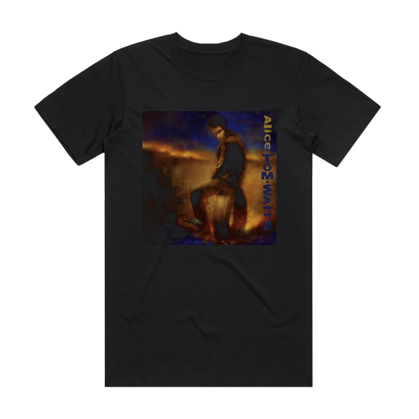 Tom Waits Alice Album Cover T-Shirt Black