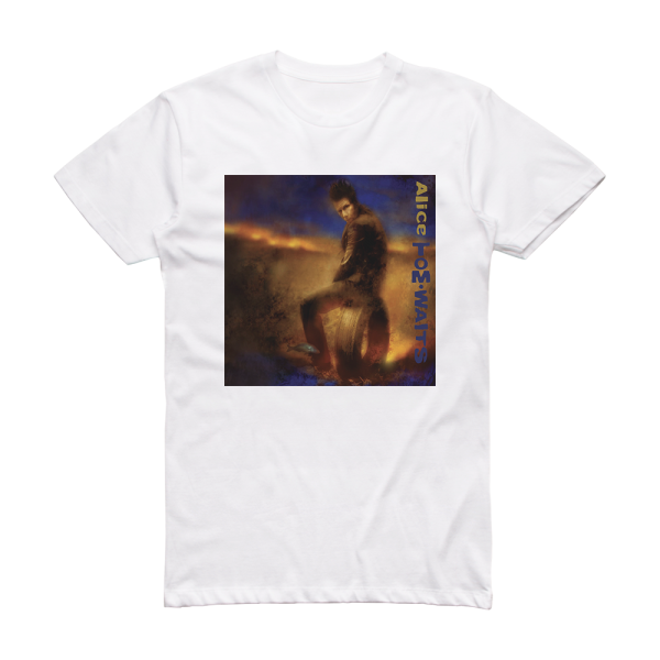 Tom Waits Alice Album Cover T-Shirt White