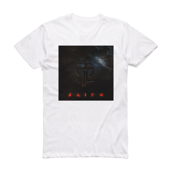 Strapping Young Lad Alien Album Cover T-Shirt White