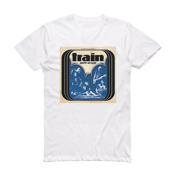 Train Alive At Last Album Cover T-Shirt White