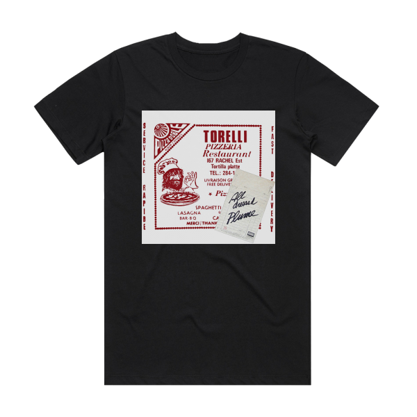 Plume Latraverse All Dressed Album Cover T-Shirt Black