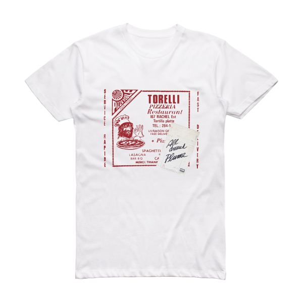 Plume Latraverse All Dressed Album Cover T-Shirt White