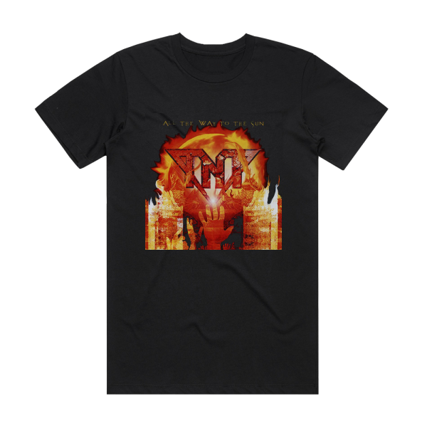 TNT All The Way To The Sun Album Cover T-Shirt Black