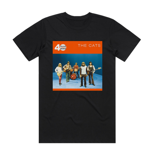 The Cats Alle 40 Goed Album Cover T-Shirt Black