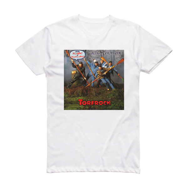 Torfrock Alle An Die Ruder Album Cover T-Shirt White