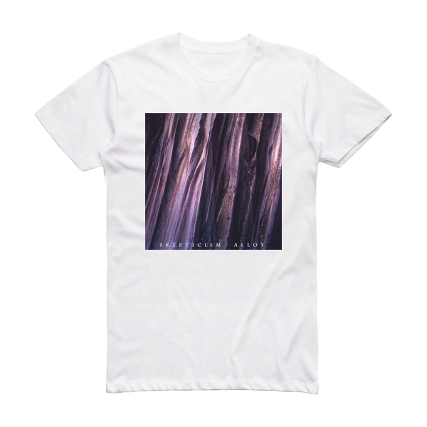 Skepticism Alloy Album Cover T-Shirt White