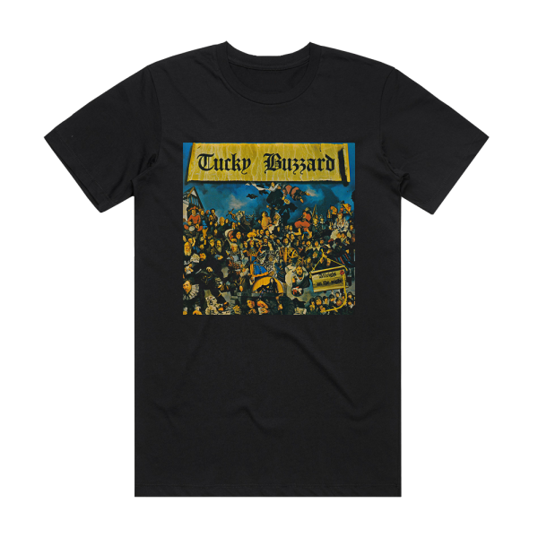 Tucky Buzzard Allright On The Night Album Cover T-Shirt Black