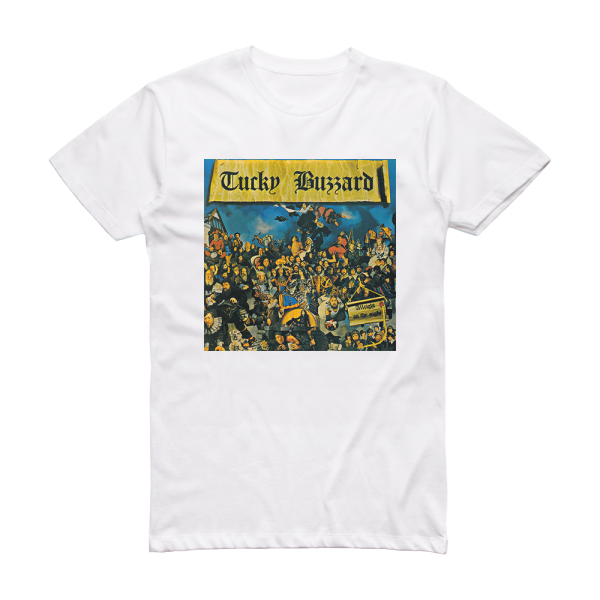 Tucky Buzzard Allright On The Night Album Cover T-Shirt White