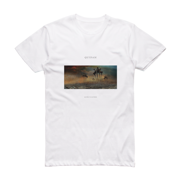 Quidam Alone Together Album Cover T-Shirt White