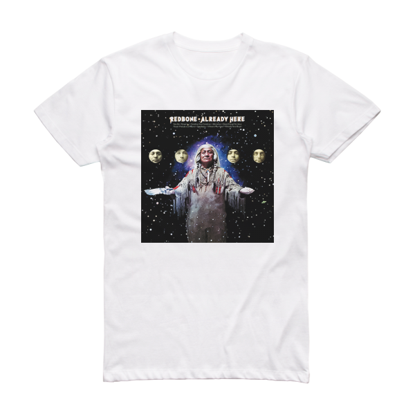 Redbone Already Here Album Cover T-Shirt White