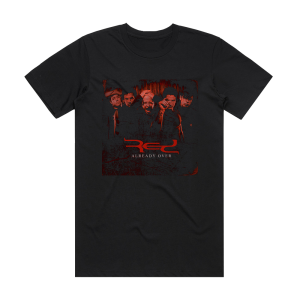 Red Already Over Album Cover T-Shirt Black