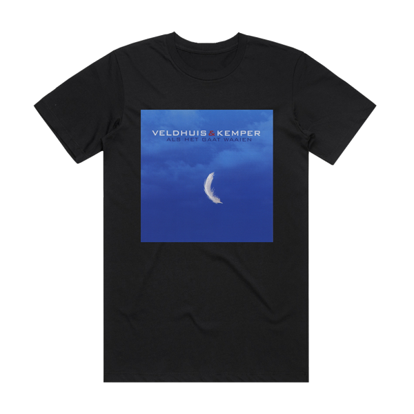 Veldhuis and Kemper Als Het Gaat Waaien Album Cover T-Shirt Black