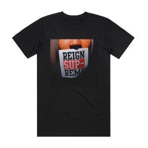 Reign Supreme American Violence Album Cover T-Shirt Black