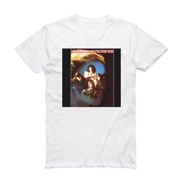 The Guess Who American Woman Album Cover T-Shirt White