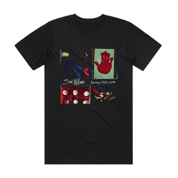 Saul Williams Amethyst Rock Star 1 Album Cover T-Shirt Black