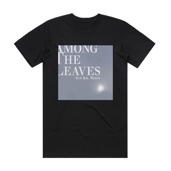 Sun Kil Moon Among The Leaves Album Cover T-Shirt Black