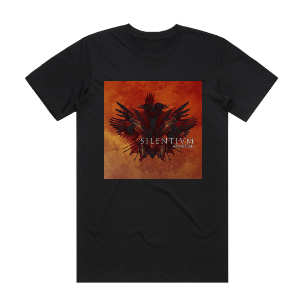 Silentium Amortean Album Cover T-Shirt Black