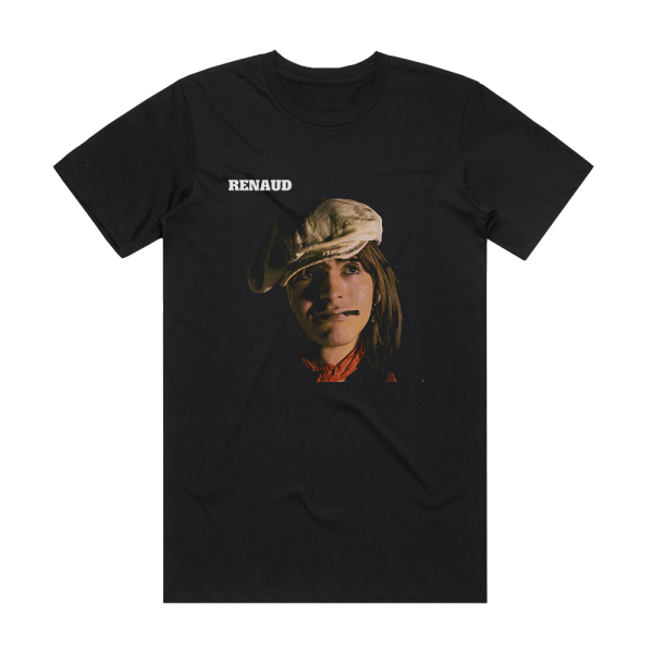 Renaud Amoureux De Paname Album Cover T-Shirt Black