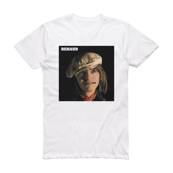 Renaud Amoureux De Paname Album Cover T-Shirt White