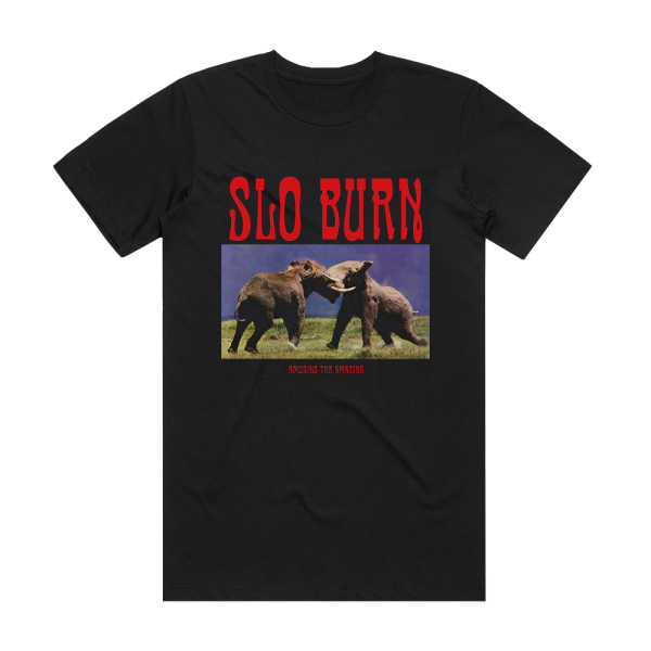 Slo Burn Amusing The Amazing 1 Album Cover T-Shirt Black