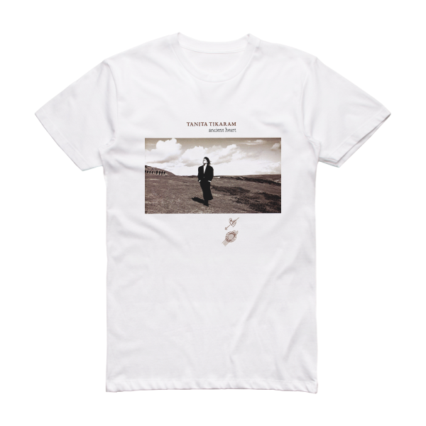 Tanita Tikaram Ancient Heart Album Cover T-Shirt White