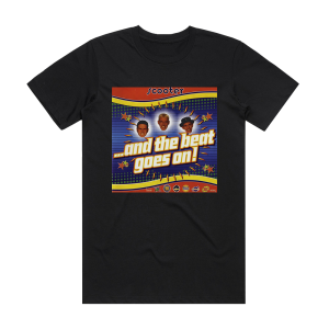 Scooter And The Beat Goes On Album Cover T-Shirt Black