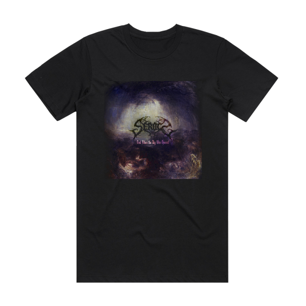 Serocs And When The Sky Was Opened Album Cover T-Shirt Black