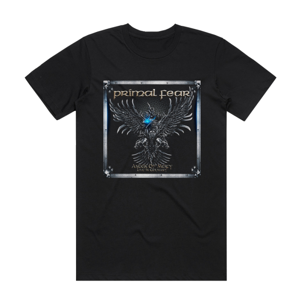 Primal Fear Angels Of Mercy Live In Germany Album Cover T-Shirt Black