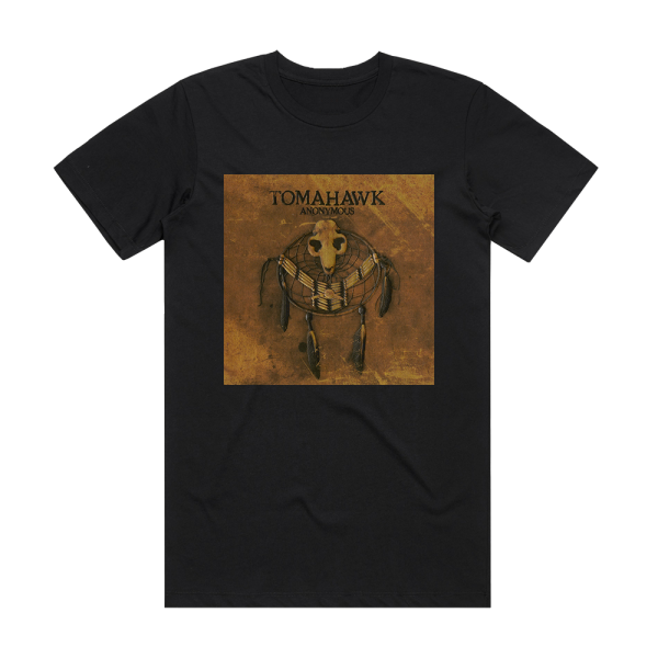 Tomahawk Anonymous Album Cover T-Shirt Black