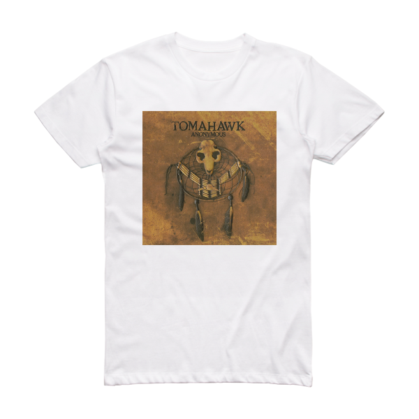 Tomahawk Anonymous Album Cover T-Shirt White